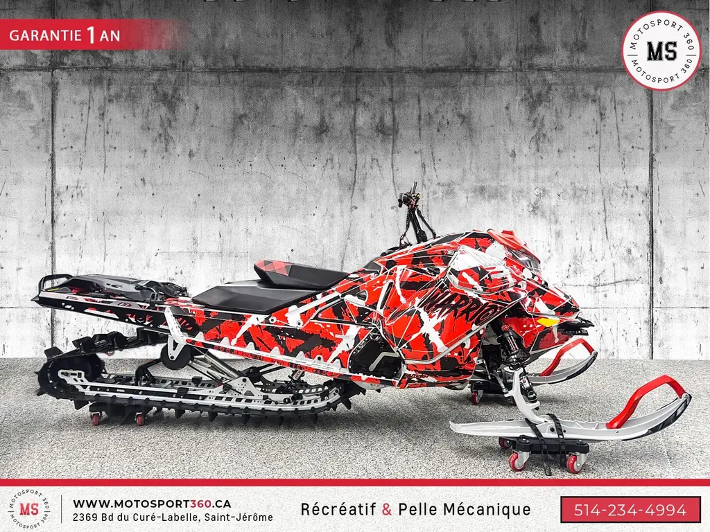 2021 Ski-Doo FREERIDE 850 E-TEC TURBO 154'' - KIT GRAPHIQUE & BEAUCOUP D'EXTRAS !!!