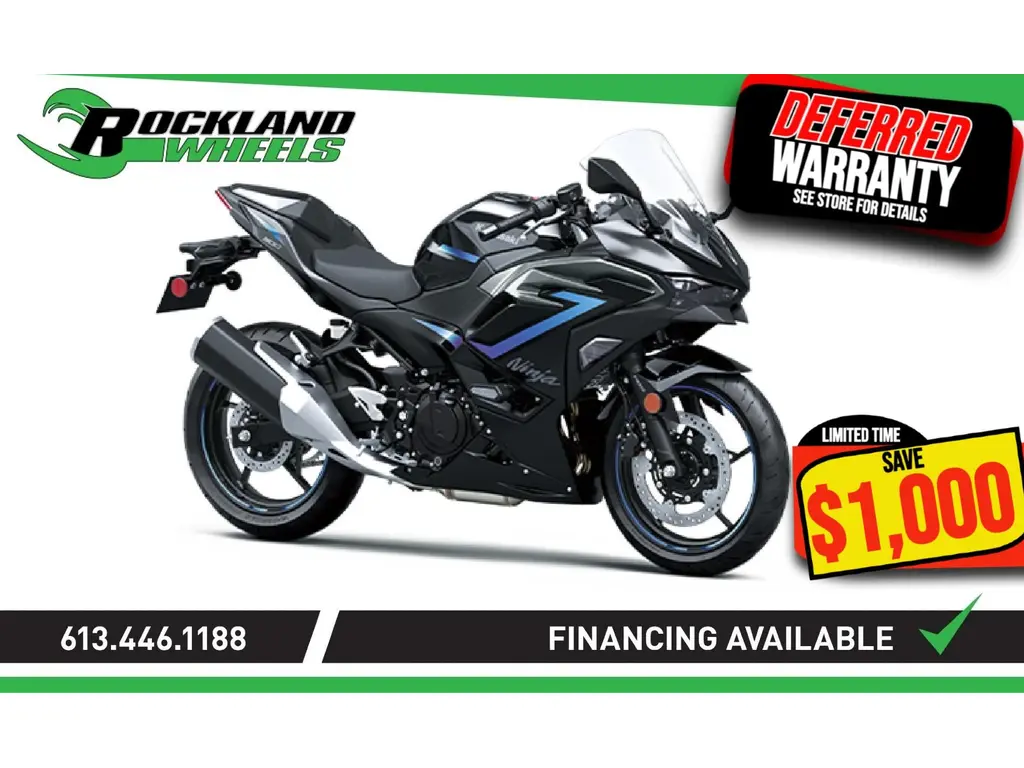 2025 Kawasaki NINJA 500 SE - DEMO