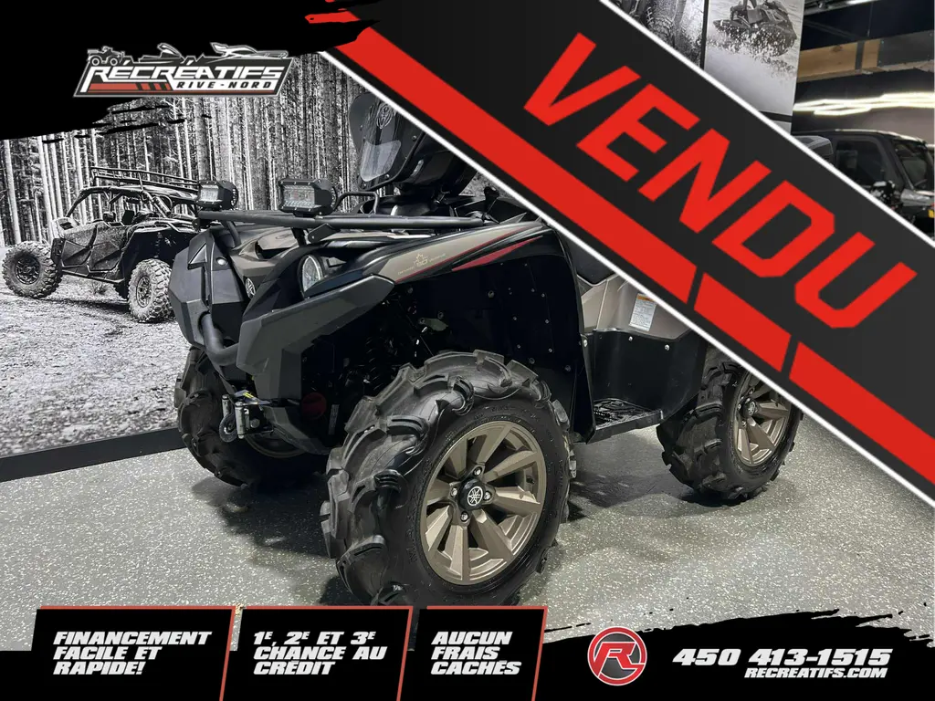 Yamaha GRIZZLY 700 SE EPS 2024 - **SEULEMENT 746KM!!**