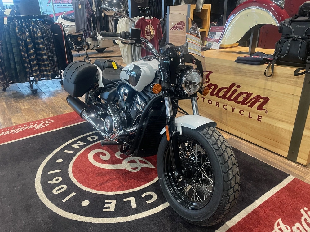 2026 Indian Motorcycle Super Scout Lt W/ Tech - Ghost Wht Mtlc alt