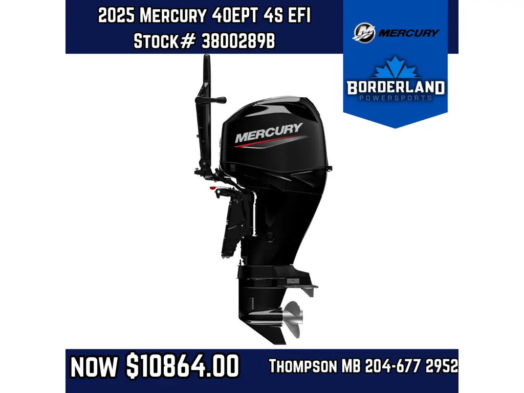 2025 Mercury 40EPT 4S EFI