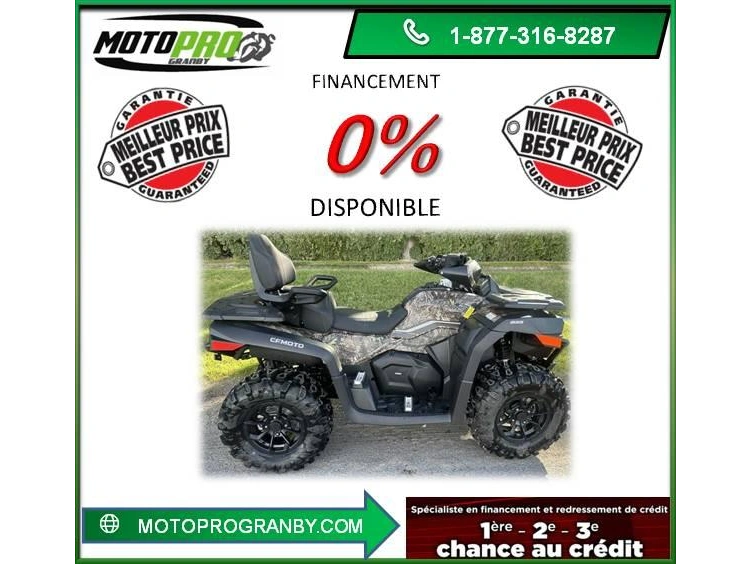 Cfmoto Cforce 1000 Touring Cforce1000 Touring Vrai 2 Places Camo Camouflage 2026 alt