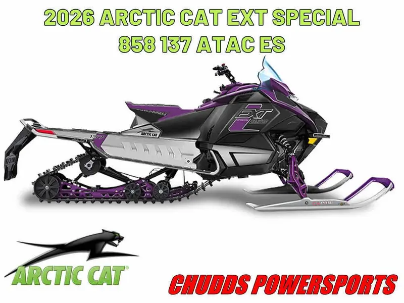 2026 Arctic Cat EXT SPECIAL 858 137 ATAC ES
