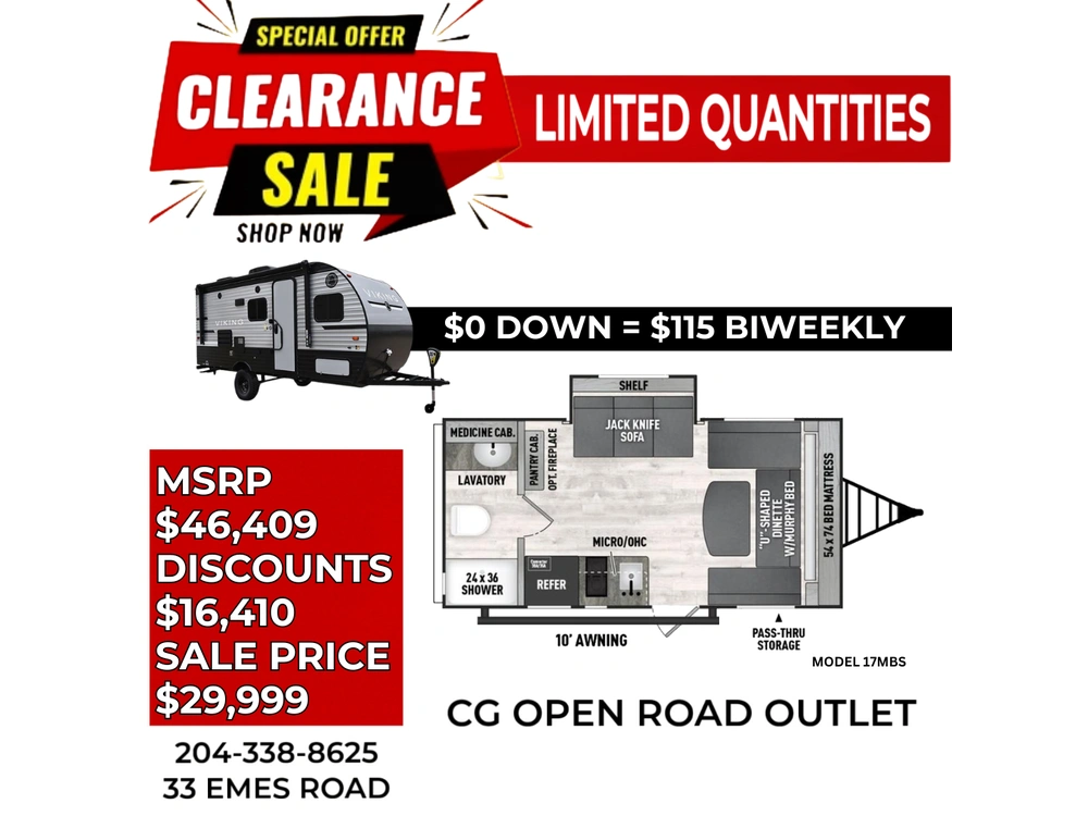 2023 Coachmen 17mbs alt