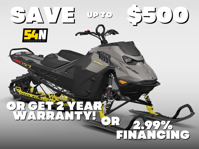 2026 Ski-Doo SUMMIT ADR w/ EDGE Pkg 154 850 E-TEC PowderMax FlexEdge 2.5" SHOT