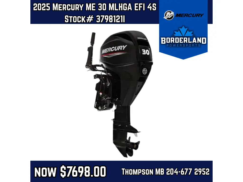 2025 Mercury ME 30 MLHGA EFI 4S 