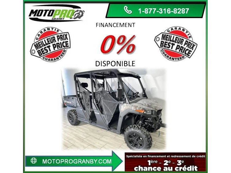 2026 Cfmoto Uforce 800 Xl Uforce800 Uforce 800 Xl Camouflage 6 Passagers alt