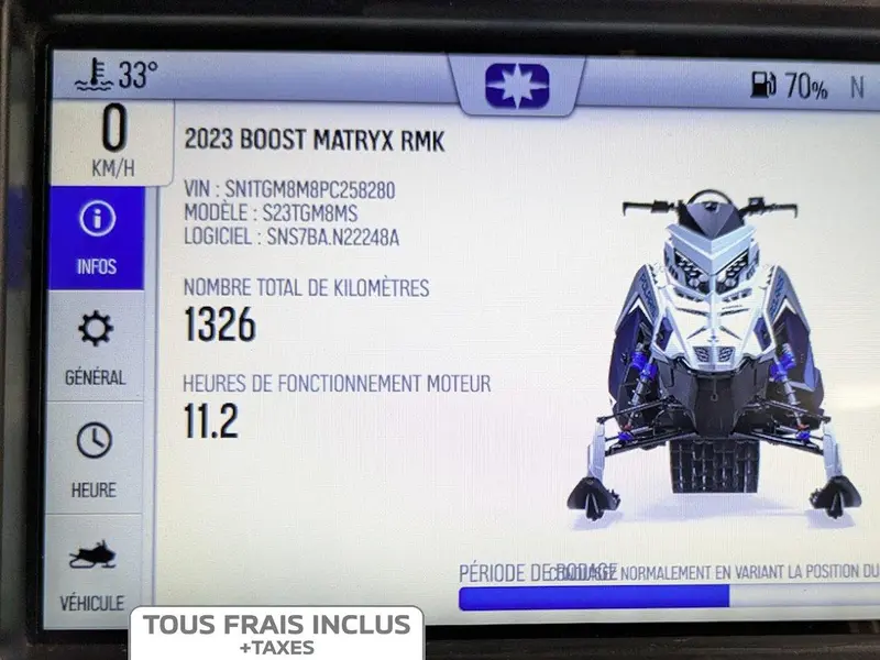 2022 Polaris Boost PRO RMK Slash 163 X 3.0