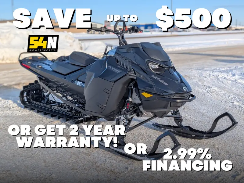 2026 Ski-Doo SUMMIT ADR w/ EDGE Pkg 154 850 E-TEC PowderMax FlexEdge 2.5" SHOT