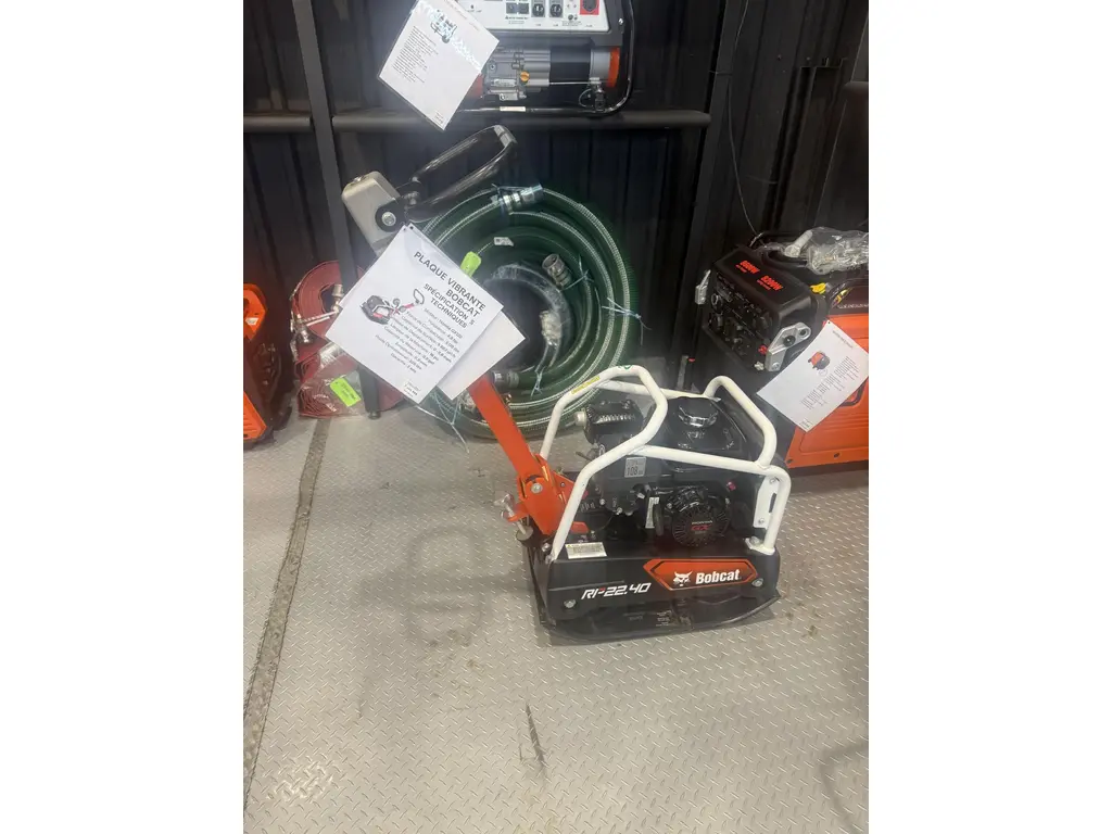  Bobcat 16 Inch Reversible Vibratory Plate Compactor 5200 lb 