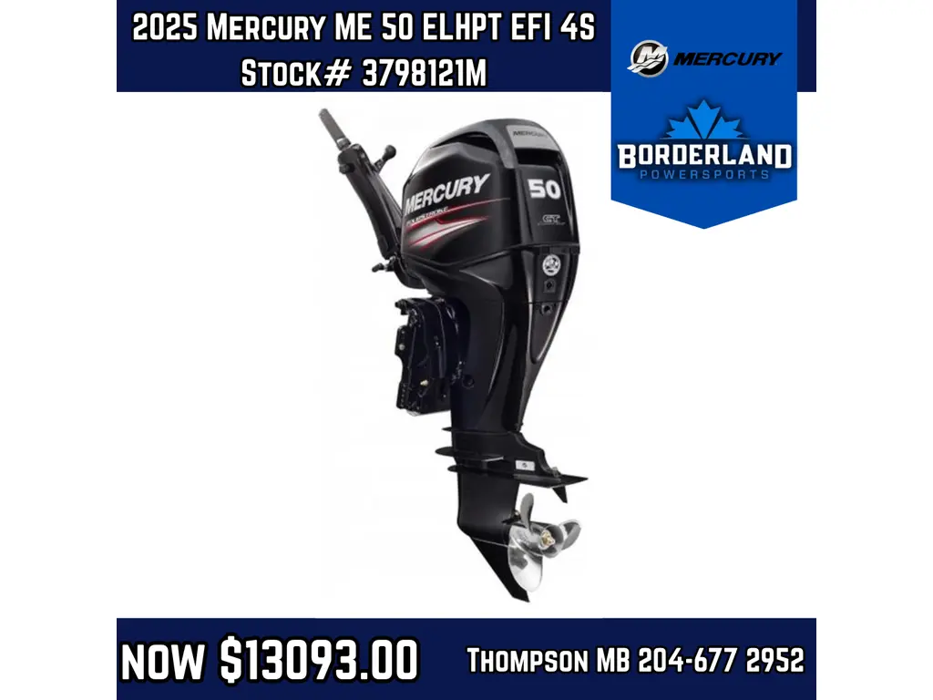 2025 Mercury ME 50 ELHPT EFI 4S