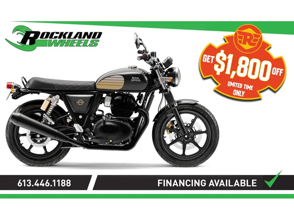 2024 Royal Enfield INTERCEPTOR 650 - BLACK RAY