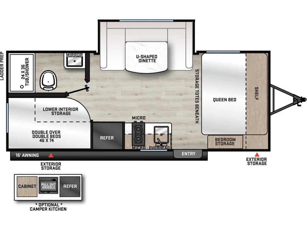 2026 Forest River Aurora 18bhsx alt