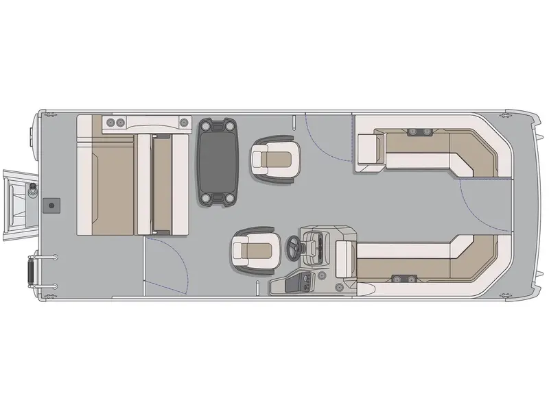 Princecraft VECTRA 23 RL BLACK TRI-TOON 150XL 2025