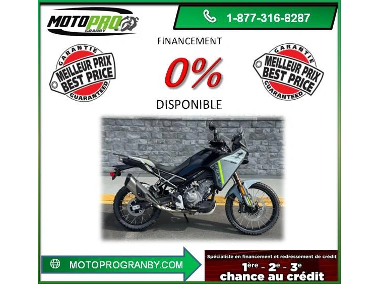 Cfmoto Ibex450 Ibex 450 Ibex450 Leger Semi Route Aventure 2025 alt
