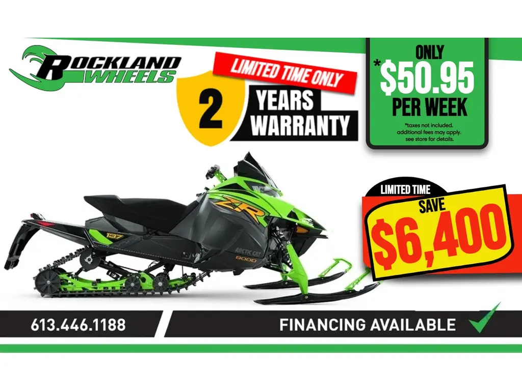 2024 Arctic Cat ZR 8000 137 ES QS3