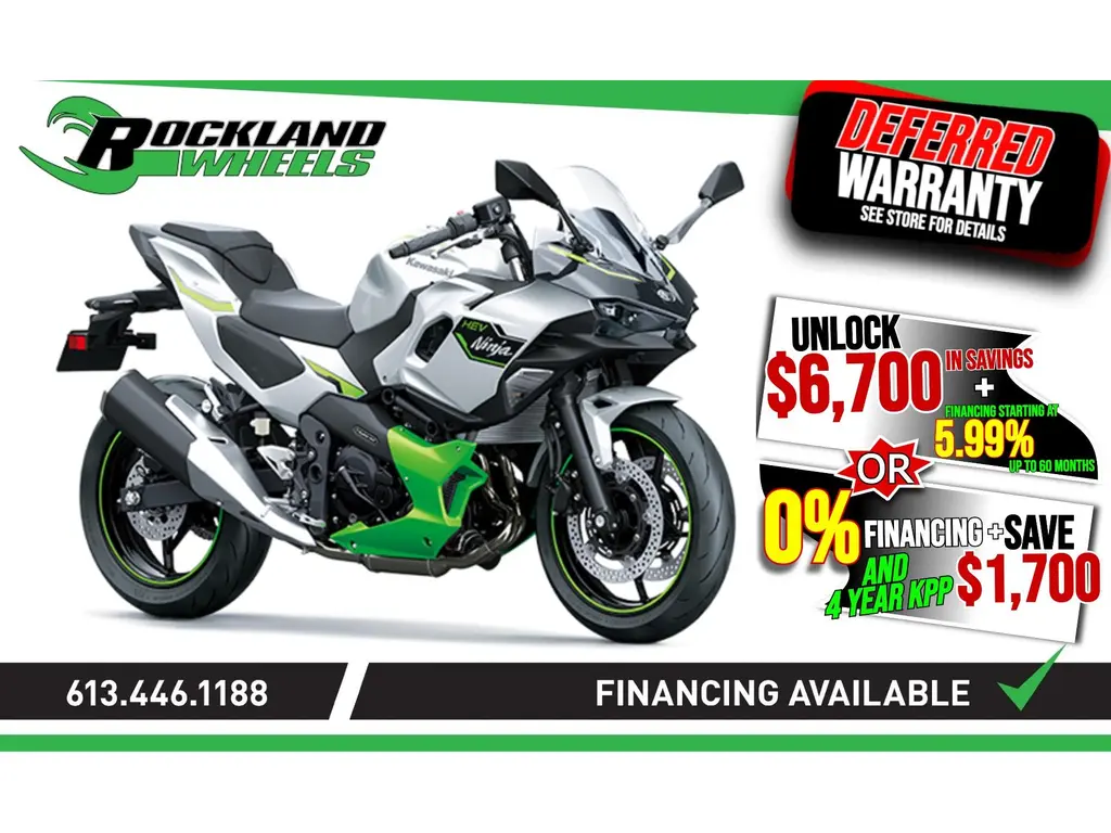 2024 Kawasaki NINJA 7 HYBRID - HOT DEAL ALERT!!