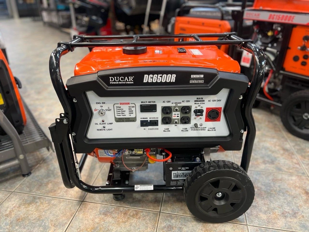 Ducar Generatrice 6500w 15hp 2025 alt