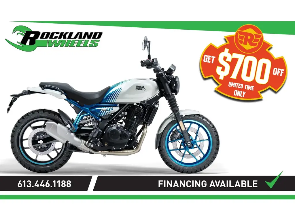 2026 Royal Enfield GUERRILLA 450 - BRAVA BLUE