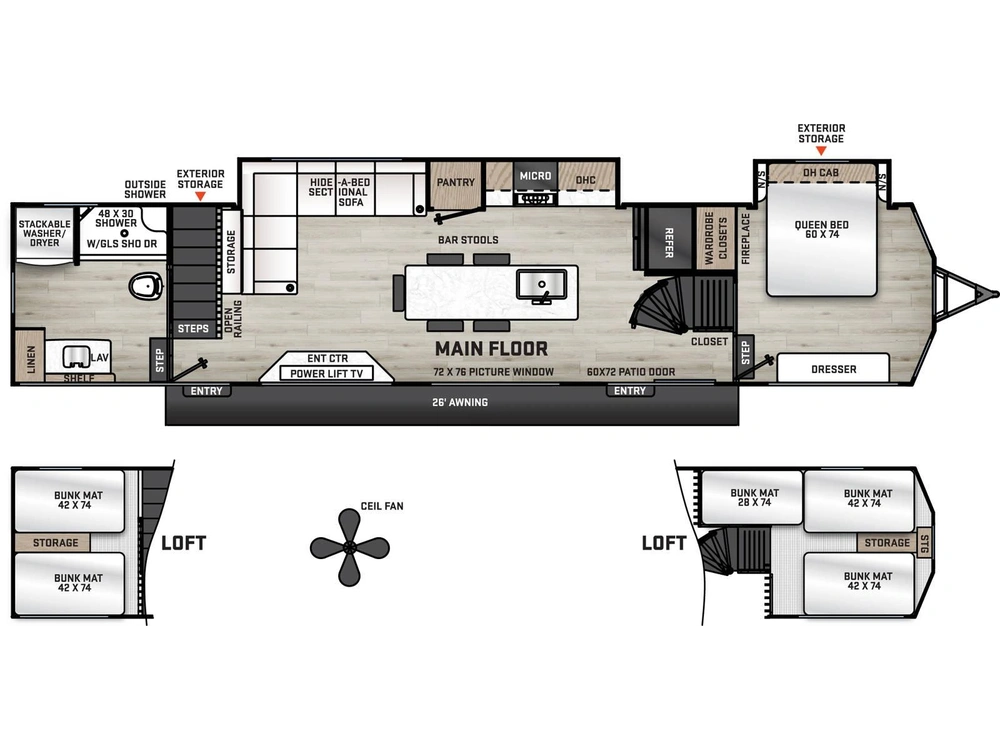 2026 Forest River Aurora Destination 42 Condo alt