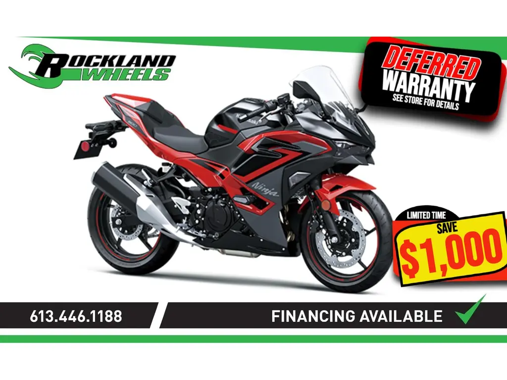 2025 Kawasaki NINJA 500 SE - DEMO