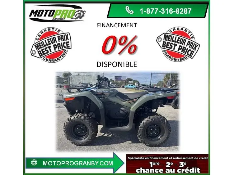 2026 CFMOTO CForce 400 CFORCE400 cforce 400 eps VTT