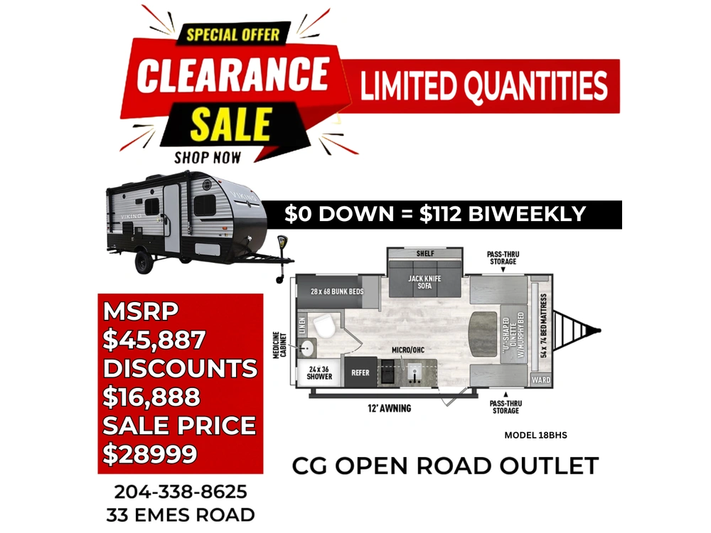 2023 Coachmen 18bhs alt