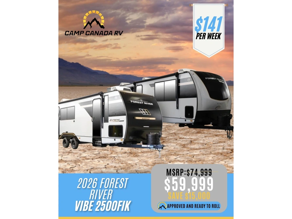 2026 Forest River Vibe Extreme Lite 2500fik alt