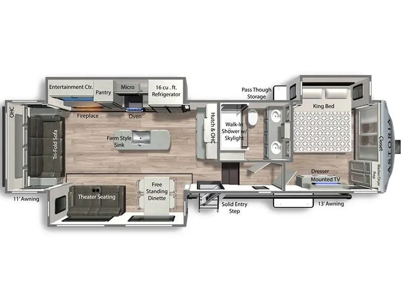2026 Astoria 3173RLP Platinum