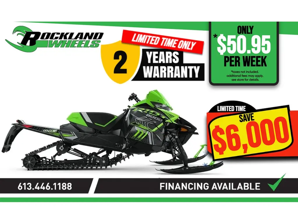 2024 Arctic Cat RIOT 8000 ES QS3 1.6