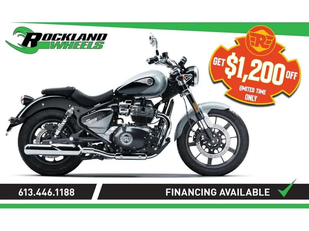 2024 Royal Enfield SUPER METEOR 650 - INTERSTELLAR GREY 