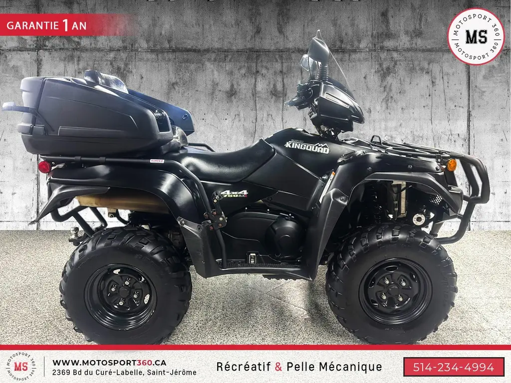 2015 Suzuki KING QUAD 750 EPS - SEULEMENT 4735KM!!!