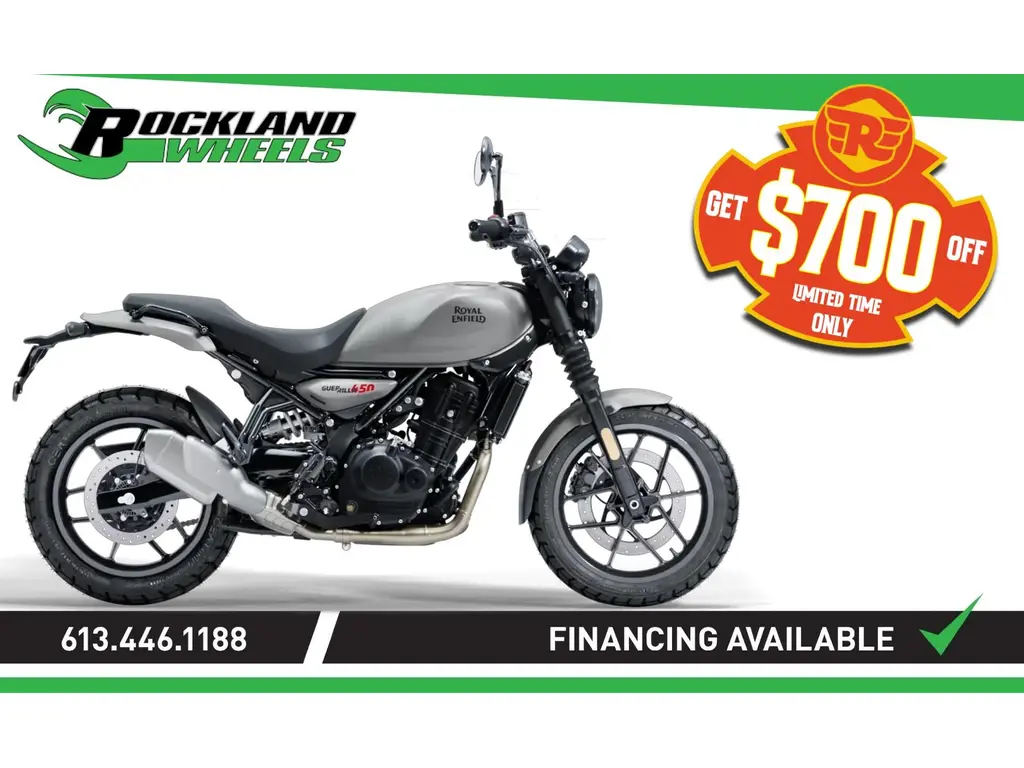 2026 Royal Enfield GUERRILLA 450 - SMOKE SILVER