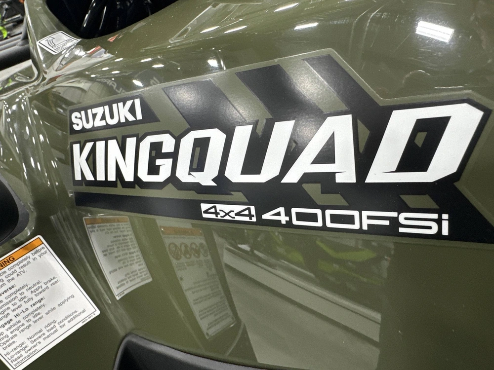 2025 Suzuki Kingquad 400f alt