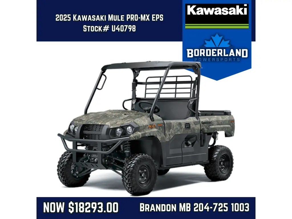 2025 Kawasaki Mule™ PRO-MX™ EPS 