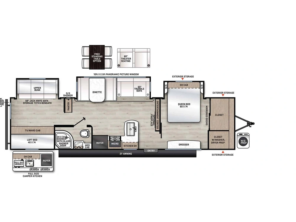 2026 Forest River 34bhts alt