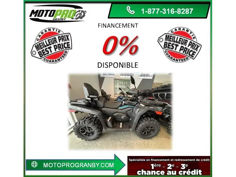 CFMOTO CFORCE 600 Touring CFORCE600 TOURING VRAI 2 PLACES 2026