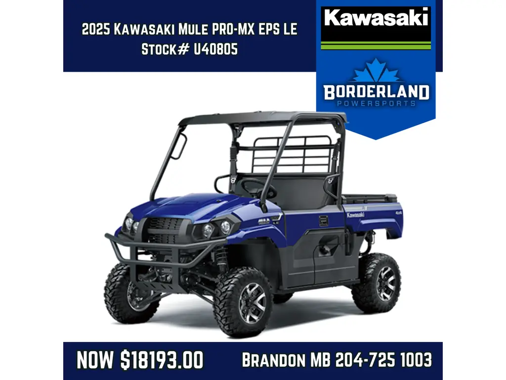 2025 Kawasaki Mule™ PRO-MX™ EPS LE 