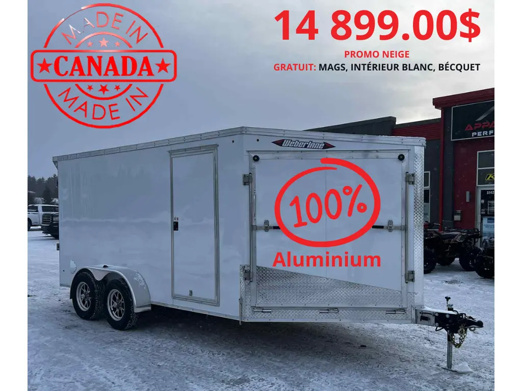 WEBERLANE 7X19 (7X14+5) MOTONEIGE ALUMINIUM 2026