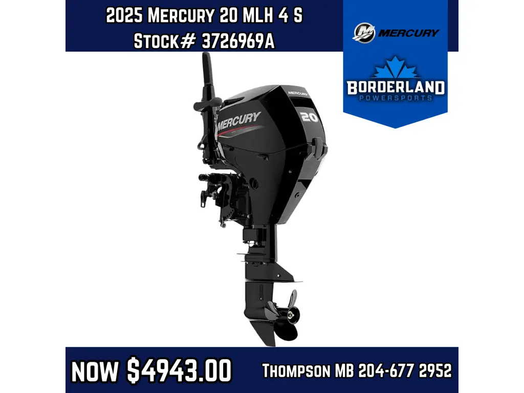 2025 Mercury NEW MERCURY 20 MLH 4 S 