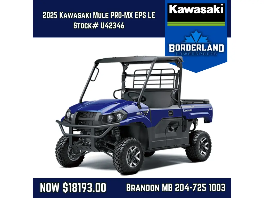 2025 Kawasaki Mule™ PRO-MX™ EPS LE 