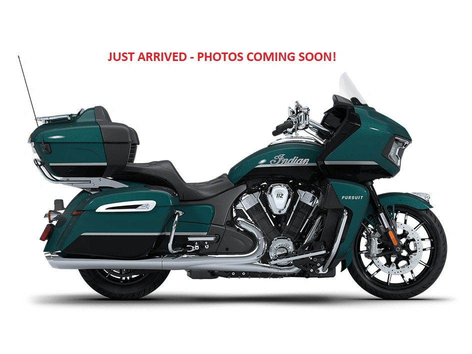 2026 Indian Motorcycle Pursuit Lt 112 W/pb Audio - Cascade Grn/blk Mtllc alt