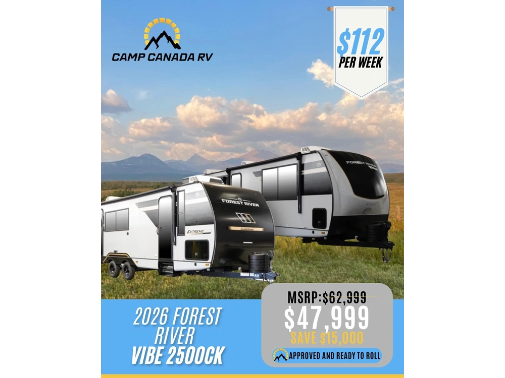 2026 Forest River Vibe Extreme Lite 2500ck alt