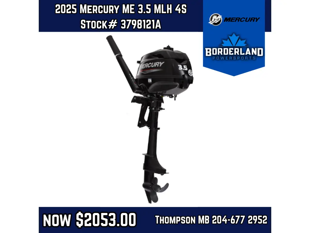 2025 Mercury ME 3.5 MLH 4S