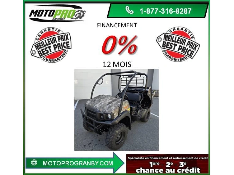 2026 Kawasaki Mule Sx Xc Camo Mule Sx Xc Camouflage Camo Anti Grafigne alt