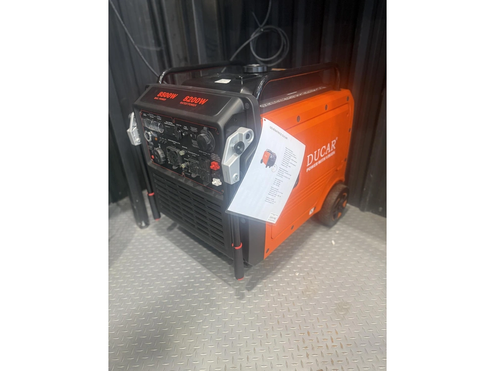 None Ducar Inverter Generator, 16 Hp, Remote Start, Dual-fuel alt