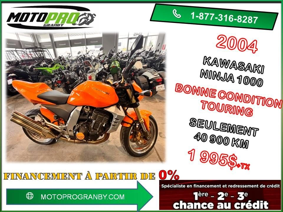 Kawasaki Z1000 Z1000 Z 1000 Zr1000 Zr 1000 En Bon Etat 2007 alt