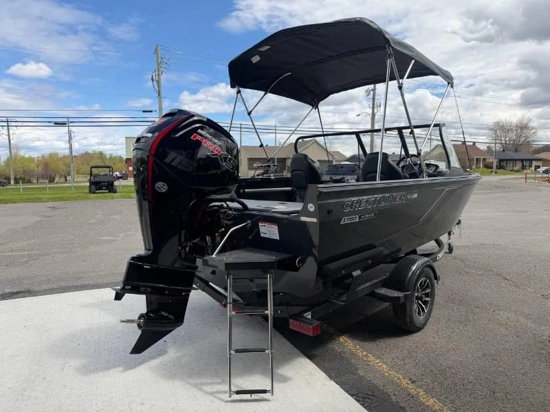 Crestliner 1750 Hawk Wt Jumpseat Argent 2026 alt