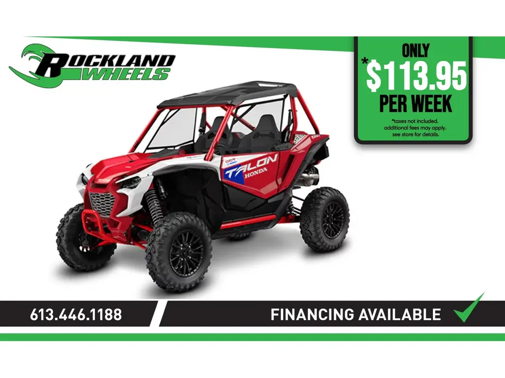 2026 Honda TALON 1000X-2P FOX LIVE VALVE 