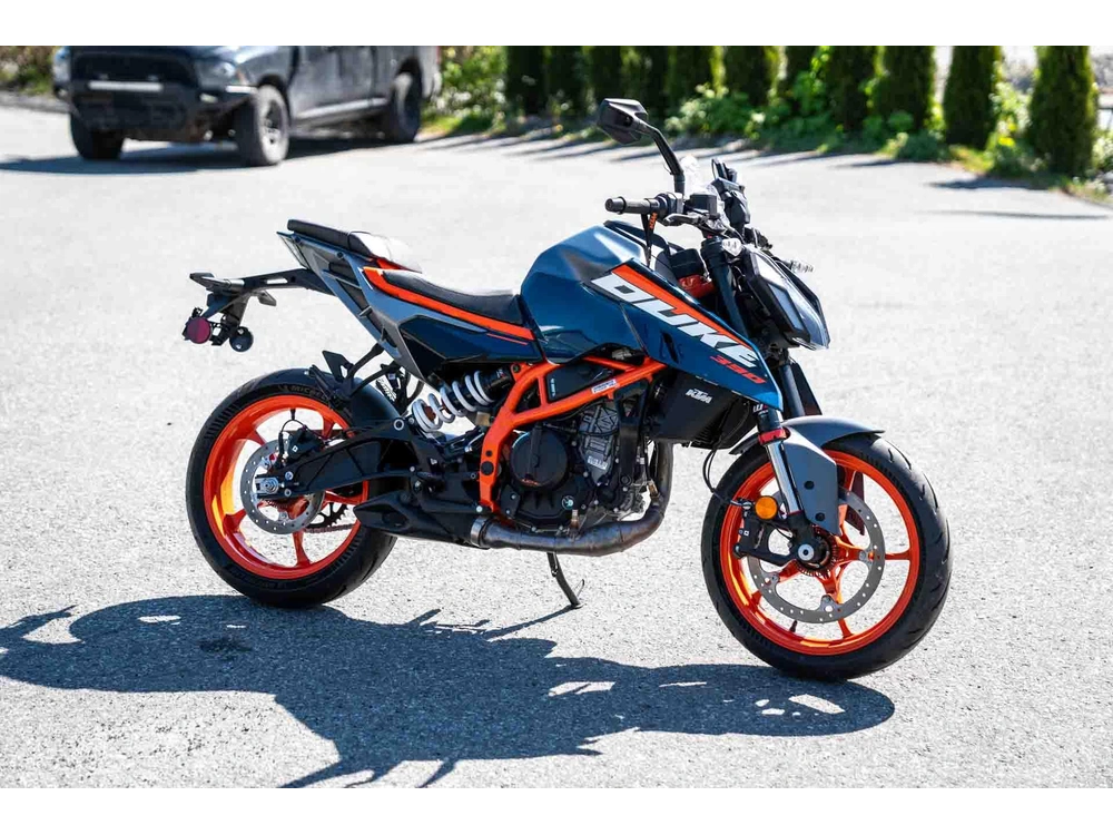 2025 Ktm 390 Duke Blue - B.d. alt